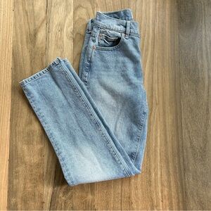 DL1961 Patti Straight High Rise Ankle in Fiji Cuff